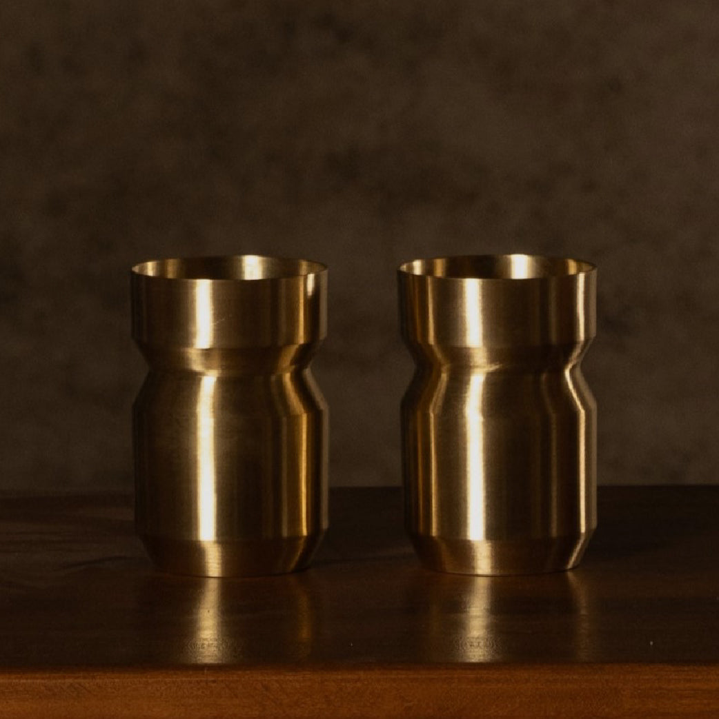 Nomu tumblers / brass